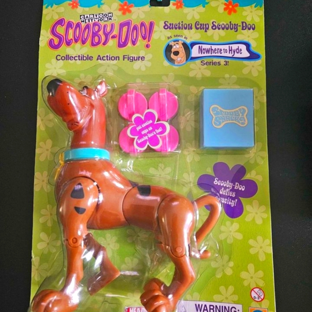 Scooby Doo collectible action figure Suction cup Scooby Doo new in package